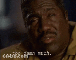 Man Saying Too Damn Much GIF