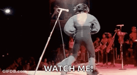 Man Saying Watch Me At Microphone GIF