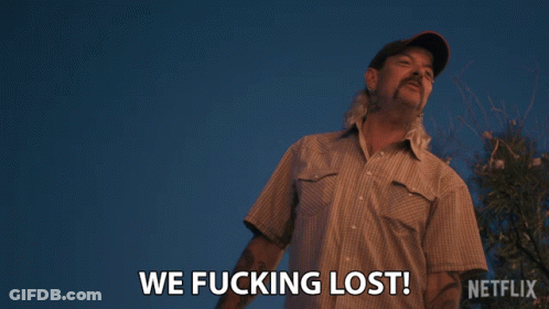 Man Saying We Fucking Lost Netflix Ad GIF