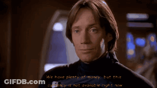 Man Saying We Have Money But Currency Unavailable GIF