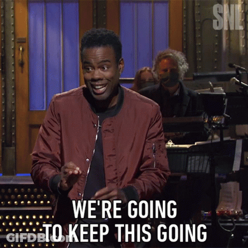 Man Saying We're Going To Keep This Going GIF