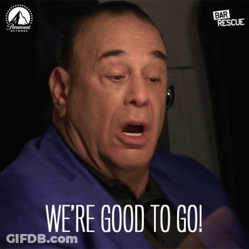 Man Saying We're Good To Go Paramount Network Ad GIF