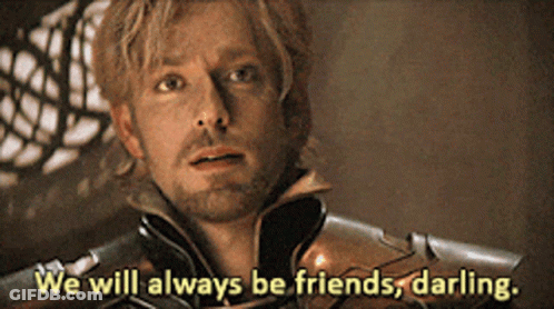 Man Saying We Will Always Be Friends Darling GIF
