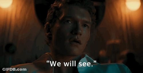 Man Saying We Will See GIF