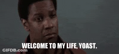Man Saying Welcome To My Life Yoast GIF