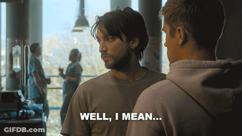 Man Saying Well I Mean In Hospital GIF