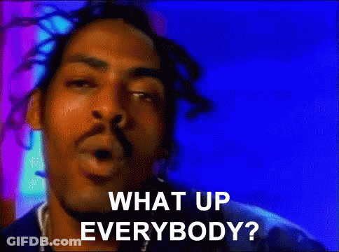 Man Saying What Up GIF