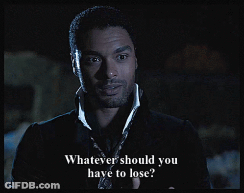 Man Saying Whatever Should You Have To Lose In Dark Room GIF