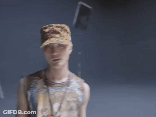 Man Saying Wow It's My Turn In A Video GIF