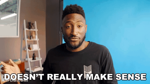 Man Saying Yeah I Guess That Makes Sense GIF