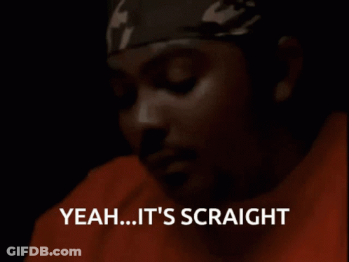 Man Saying Yeah In Dark Room GIF