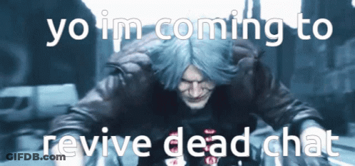 Man Saying Yo I'm Coming To Revive Dead Chat GIF