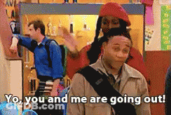 Man Saying Yo You And Me Going Out GIF