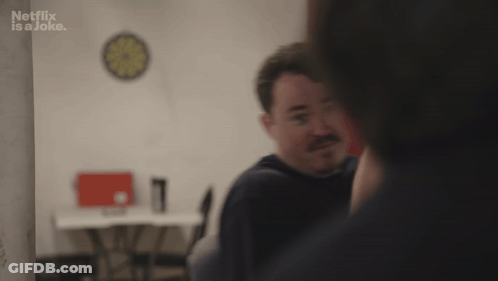 Man Saying You Fucked Up Netflix Ad GIF