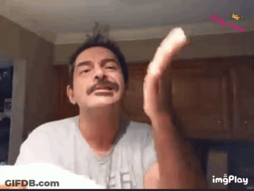 Man Saying You're A Bit Deaf Aren't You GIF
