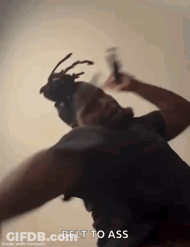 Man Saying You're A Certified Yapper And You Need To Leave GIF