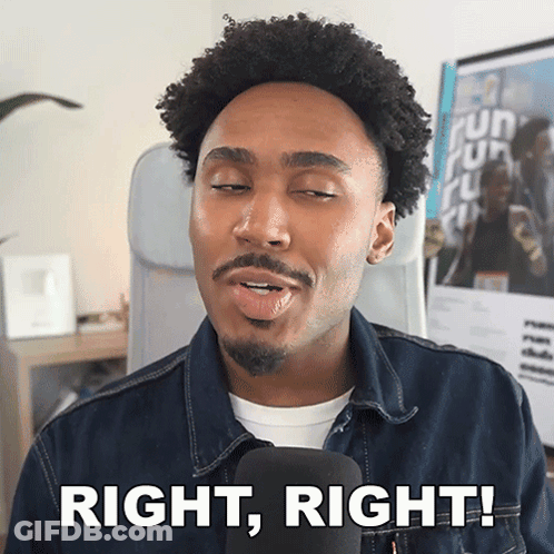 Man Saying You Will Be Dealt With Swiftly GIF