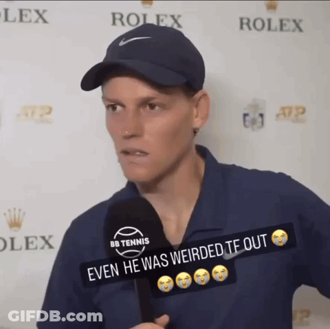 Man Says Even He Was Weirded Te Out GIF