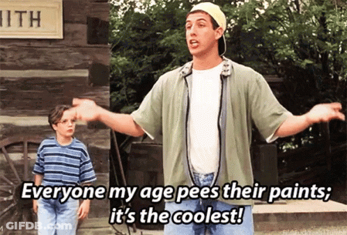 Man Says Everyone My Age Pees Their Paints And It's The Coolest GIF