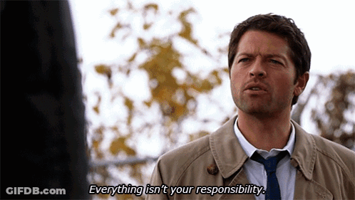 Man Says Everything Isn't Your Responsibility GIF