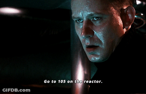 Man Says Go To 105 On The Reactor GIF