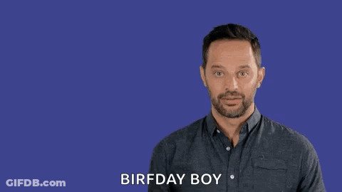 Man Says Happy Birthday Instead Of A Real Gift GIF