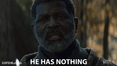 Man Says He Has Nothing In Netflix Ad GIF