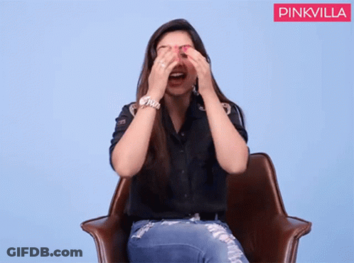 Man Says I Feel Ashamed Before Wall GIF