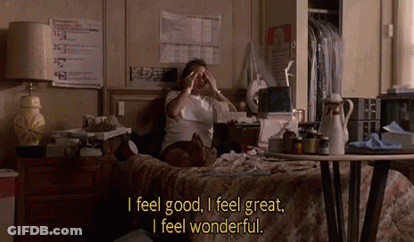 Man Says I Feel Good I Feel Great And Wonderful GIF