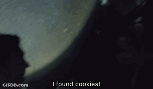 Man Says I Found Cookies In Dark Room GIF
