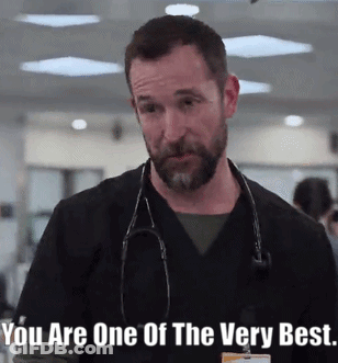 Man Says I Have No Idea What This Means In Front Of CBS Logo GIF