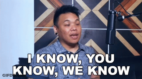 Man Says I Know You Know We Know GIF