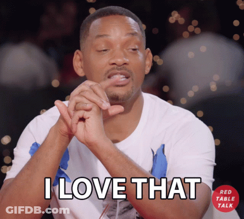 Man Says I Love That Red Table Talk Advertisement GIF