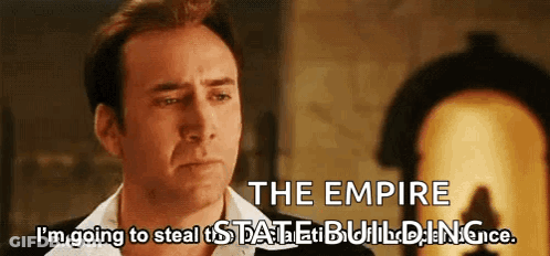 Man Says I'm Going To Steal A State Building GIF