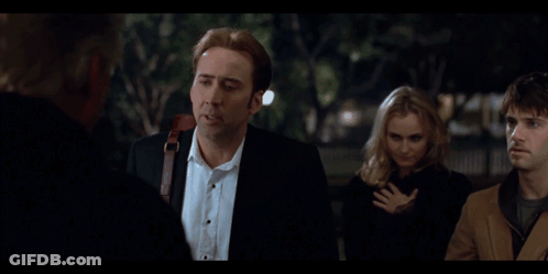 Man Says I'm In A Little Trouble In Front Of Group GIF