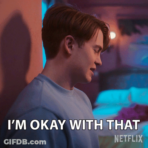 Man Says I'm Okay With That Netflix Poster GIF