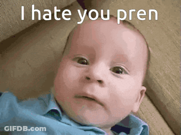 Man Says I Need It Right Now Purple Background GIF