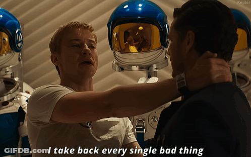 Man Says I Take Back Every Single Bad Thing GIF