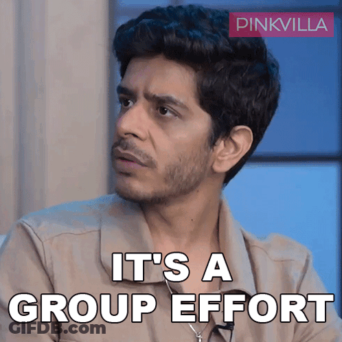 Man Says It's A Group Effort Pinkvilla Ad GIF