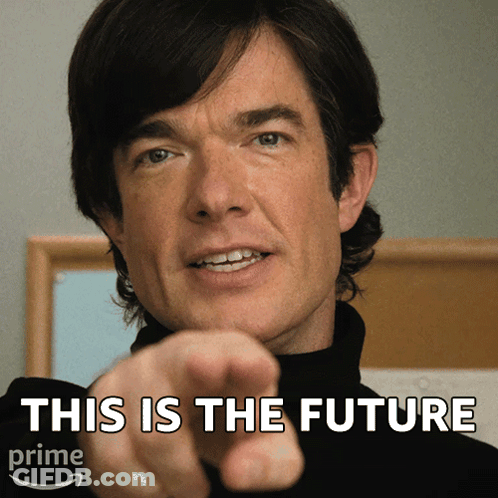 Man Says Let's Get To Work In Forest GIF