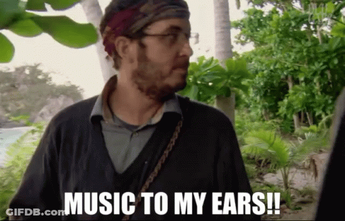 Man Says Music To My Ears In Jungle GIF