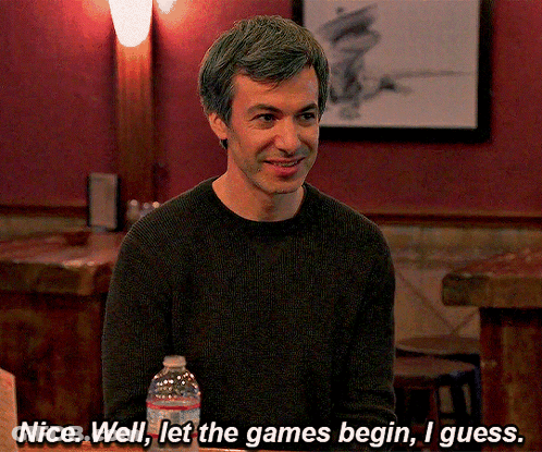 Man Says Nice Well Let The Games Begin And Guess GIF