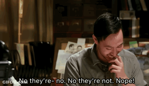 Man Says No They're Not Nope GIF