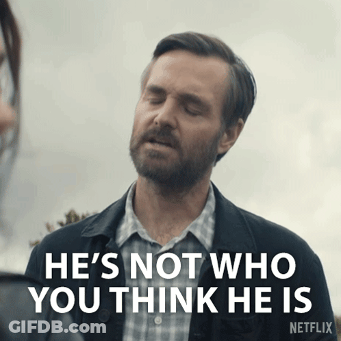 Man Says Not Who You Think He Is Netflix GIF