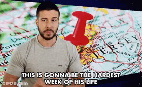 Man Says This Is Gonna Be The Hardest Week GIF