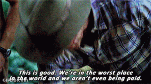 Man Says This Is Good We're Worst Place GIF