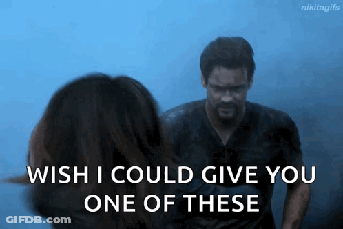 Man Says Wish I Could Give You One Of These GIF