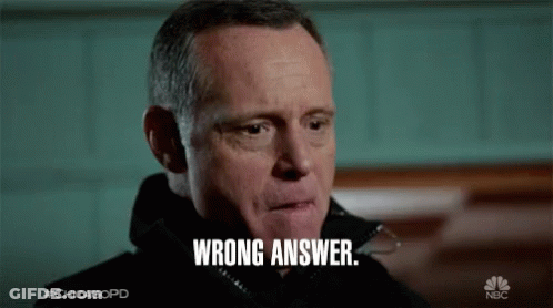 Man Says Wrong Answer In NBC Ad GIF