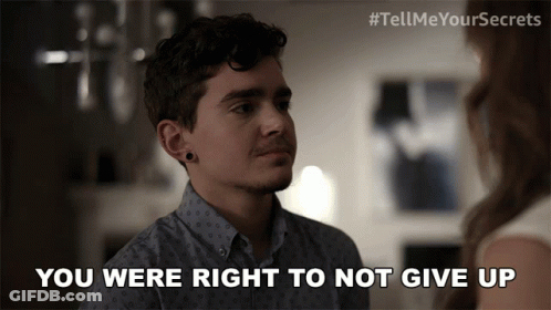 Man Says You Were Right To Not Give Up To Woman GIF