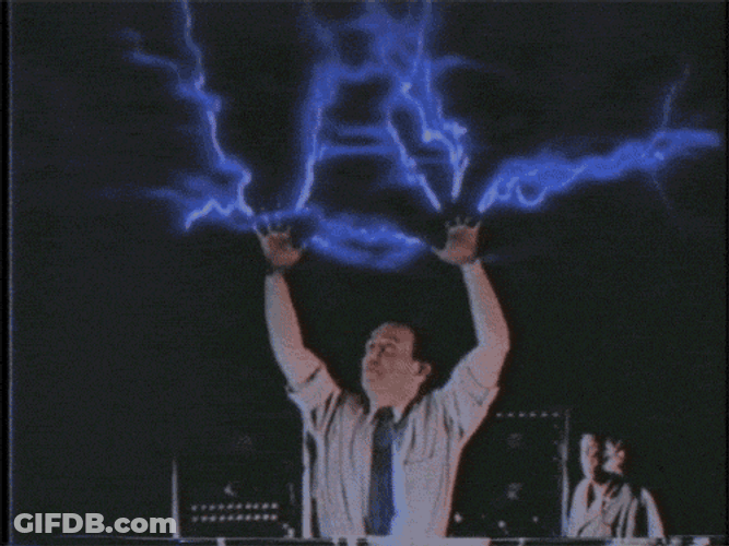 Man Scientist Electricity GIF